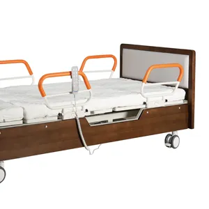 공장 직영 가격 하이 퀄리티 내구성 편리한 조정 가능한 노인 전기 회전 침대