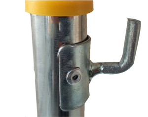 Supporto per Recinzione FB-1, Tubo Altezza 1,5m e Diametro 2,5cm per Precauzioni di Sicurezza e Isolamento - Product Image 3