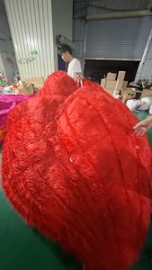 Décoration moderne créative personnalisée Rouge baiser fourrure peluche moelleux géant gonflable <span class=keywords><strong>Sexy</strong></span> rouge lèvres modèles pour exposition d'art - Product Image 6