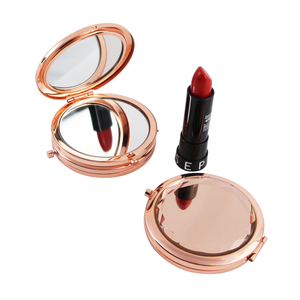 Gương Trang Trí Cá Nhân Cô Dâu Bộ Lạc Nhỏ Gọn Gương Rose Gold Pha Lê Nhỏ Gọn Trang Điểm Gương Phù Dâu Món Quà Cưới - Product Image 4