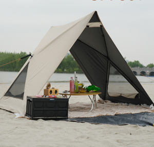 Sombrilla portátil con sombrilla para exteriores, carpa emergente para playa y verano - Product Image 3