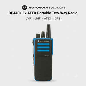 วิทยุสื่อสารแบบพกพา DP4401EX ATEX ป้องกันการระเบิด IP68 VHF GPS AES ระยะไกล - Product Image 2