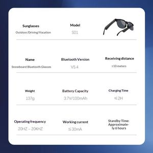 [Gafas Inteligentes] 2026 Nuevas Inalámbricas con Auriculares Integrados para Llamadas Ultra Claras, Música y Audiolibros, Dos en Uno - Product Image 4