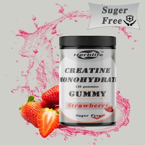 OEM - Gran Venta - Personalizable - Gomitas de Monohidrato de Creatina 5000 mg - Sabor Fresa - Suplemento de Creatina para la Rutina Diaria - Product Image 3