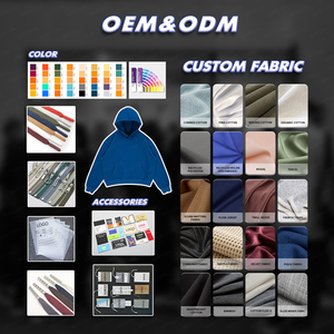 BENTURA Maßgeschneiderte Streetwear-Herstellung OEM ODM Blanko 350 400 420 450 500 550 600 Gsm Schwergewichtiger Baumwoll-Hoodie - Product Image 1