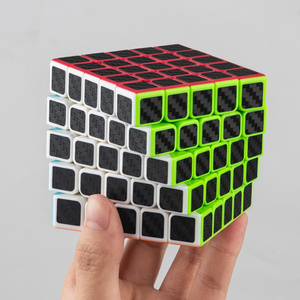 Cubo Mágico de Fibra de Carbono de Alta Rentabilidad, 2x2, 3x3x3, 4x4, 5x5, Pirámide, Hoja, Cubo de Velocidad <span class=keywords><strong>3x3</strong></span>, Rompecabezas para Niños, Juguetes Infantiles - Product Image 5