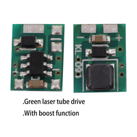 Nouvelle conception de circuit de diode laser verte haut de gamme spécifique APC 6mmX8mm, carte de circuit imprimé de pilote de laser semi-conducteur, entrée 3V, sortie boostée 7V