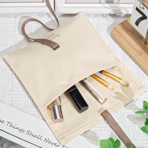 Luxury High-Quality Gift Packaging Custom Logo Printed Herringbone Cotton Dustproof <strong>Envelope</strong> Bag for Jewelry Wallet Cosmetic - Product Image 3