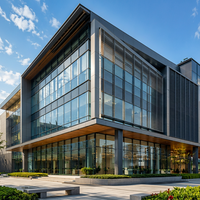 Edificio de Oficinas Prefabricado con Estructura de Acero y Diseño Interior Flexible