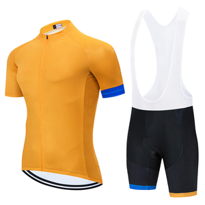 2025 conjunto de ropa de bicicleta de secado rápido para hombres 20D babero corto Maillot Culotte Jersey de ciclismo personalizado para <span class=keywords><strong>MTB</strong></span> uniforme ropa de bicicleta - Product Image 3