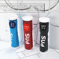 Популярные перчатки для бильярда PNS Personal Three Fingers Pool & Billiard Gloves, нейлоновые, нескользящие, портативные, для левой и правой руки