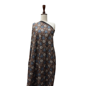 Floral All Over Embroidery <b>Shawls</b> Women Elegant Decorative <b>Wraps</b> Premium Fabric Private Label OEM Manufacturer - Product Image 1