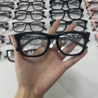 Montures de lunettes en acétate fabriquées en Chine, personnalisation du logo, vente en gros de montures optiques