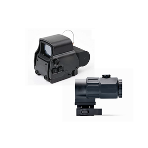 558 + G45 Chiến Thuật Hợp Kim Nhôm Không Thấm Nước Holographic 5x Red Dot Sight Săn Bắn Đốm Phạm vi - Product Image 1