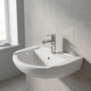 SASO อ่างล้างมือเซรามิก Lavabo แบบแขวนผนัง,อ่างล้างมือในห้องน้ำแบบชิ้นเดียวได้รับการรับรองขายส่ง - Product Image 3