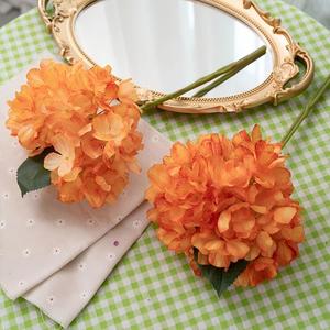 Artificial Flowers Hydrangea Arrangements Wedding Decorations Plastic Floral Home Kitchen Garden Party Festival Bar DIY - Product Image 5