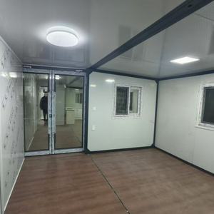 Contenedor expandible de 20 pies y 40 pies, casa pequeña plegable prefabricada estilo República de <span class=keywords><strong>Dominica</strong></span> para dormitorio, apartamento o uso en centro comercial - Product Image 3