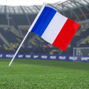 Drapeau personnalisable imprimé numériquement à manivelle, 30x45cm, en polyester imperméable et anti-plis, prix de gros <span class=keywords><strong>France</strong></span> 2026 - Product Image 3