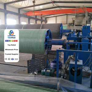Macchinario per la produzione di materiale da costruzione GRP/FRP/GRE/GRVE Pipe Filament avvolgitrice per tubi FRP - Product Image 3
