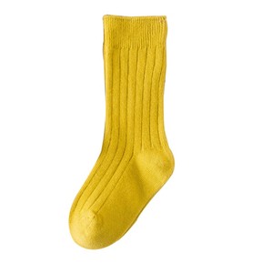 Calcetines altos y acanalados para niños y niñas, medias largas hasta la rodilla, de Color sólido, para primavera - Product Image 6