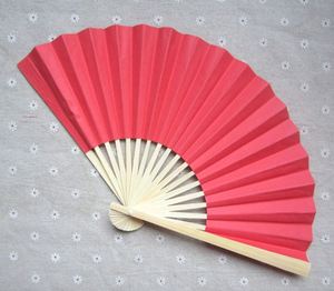 Abanicos de Mano Personalizados para Boda, Abanicos de Papel Estilo Bambú Hechos a Mano para Bodas y Ocasiones Especiales - Product Image 3