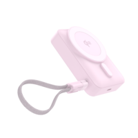 Chargeur sans fil magnétique Qi2.2 25W nouvelle génération, 10000mAh, semi-solide, intégré, type-C, câble de charge rapide bidirectionnel 30W PD