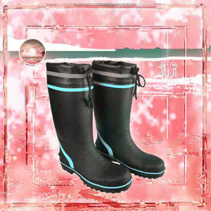 Bottes de pluie unisexes en EVA composite thermique, super résistantes à l'usure et imperméables, avec semelle intérieure en caoutchouc personnalisable et doublure en maille d'été – Direct Usine - Product Image 3