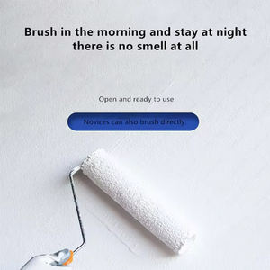 Acrílico Home Emulsão Interior Pintura Lavável Smoothing Revestimento Revestido Casa Interior Parede Látex Tinta - Product Image 2