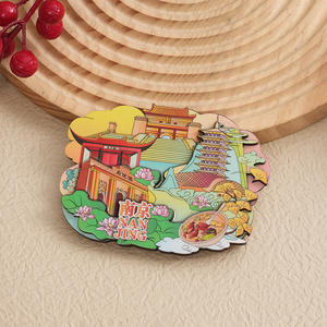 Artisanat en résine tridimensionnel de ville <span class=keywords><strong>japonaise</strong></span>, artisanat en métal, aimant écologique, souvenir touristique, autocollant pour réfrigérateur - Product Image 6