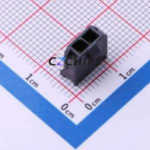 436500204 Wire-to-<b>Board</b> <b>Pin</b> Header Bent Lead Through Hole,P=3mm Connector 1x2P 3mm Right Angle Insert Micro-Fit (MX 3.0) - Product Image 1