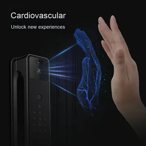 Bosch thông minh khóa cửa vân tay không thấm nước nhôm phía trước khóa cửa Wifi thẻ chìa khóa chủ chuyển đổi máy ảnh tính năng chính - Product Image 3