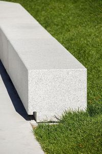 Heavy Duty Public Seating Concrete <b>Bench</b> Urban Modular Street Furniture Commercial Cement Park Seating Wholesale - Product Image 2