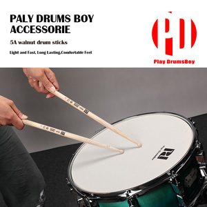 Bacchette per Batteria Professionali in <span class=keywords><strong>Noce</strong></span> PD Personalizzabili e Durevoli per Batterie Acustiche ed Elettroniche Premium Artigianali Misura 5A con Borsa - Product Image 3