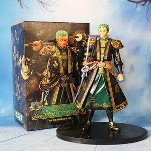 HESPER Nouvelle <span class=keywords><strong>figurine</strong></span> anime de <span class=keywords><strong>18</strong></span> cm, 1 pièce, Roronoa <span class=keywords><strong>Zoro</strong></span> debout, modèle de collection, ornement de chambre, poupées, cadeaux d'anniversaire pour garçons - Product Image 3