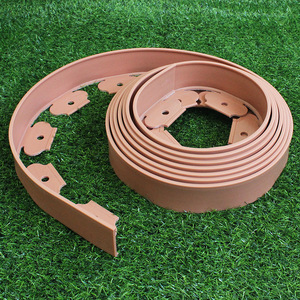 Bordure de jardin en plastique PE Sunsbuild, bordure de gazon en pierre, durable, flexible, design extérieur, protection UV, décoration de jardin - Product Image 5