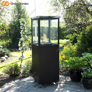 Venta al por mayor de estilo europeo calentador de calefacción comercial cuadrado al aire libre estufa de gas brasero para Hotel Café - Product Image 3