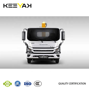 Camión grúa montado <span class=keywords><strong>JMC</strong></span> con motor diésel de 122Hp Euro4 Camión grúa montada en camión Camión de carga de 4 toneladas con grúa - Product Image 3