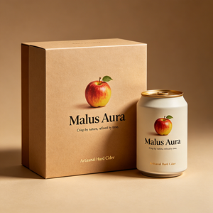Caja de Cartón Corrugado Plegable con Extremos Impresos, Reciclable y Sostenible, para Envío de Sidra de Manzana, OEM ODM - Product Image 1