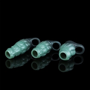 Penis Sleeve Extender Cock Enlargement Delay Ejaculation Cock Ring Adult Sex Toys for Men Couples - Product Image 2