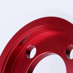 อะแดปเตอร์ RMT แบบอะลูมิเนียม MU-06 ผลิตด้วยเครื่อง CNC พร้อมเคลือบสีแดง สำหรับเครื่องยนต์ Isuzu 4JJ1 พร้อมความสามารถในการเจาะและขึ้นรูป - Product Image 6