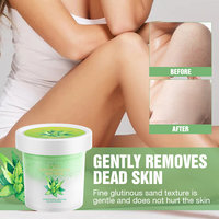 Pretty Cowry vente en gros de crème glacée naturelle soins de la peau exfoliant blanchissant gommage corporel