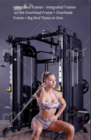 Système de poulies doubles réglables en métal pour la musculation à domicile, machine de tirage vertical mural pour le dos, entraînement de force