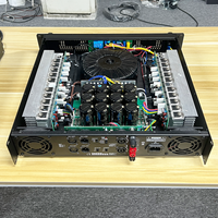 2X800W Profesyonel Güç Amplifikatörü, 2U Sınıf H (8/4-ohm Empedansı destekler), KTV, Açık Hava Partileri ve Sahneler için Uygundur.