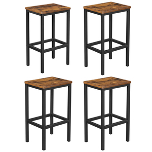 <span class=keywords><strong>VASAGLE</strong></span> - Silla Alta de Metal Industrial para Bar, Taburete de Barra para Cocina y Restaurante, Venta al por Mayor - Product Image 4