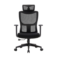 Milieu Du Dos Support Lombaire Fauteuil Visiteur Personnel De Travail Exécutif Ergonomique Chaise De Bureau