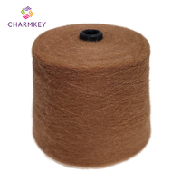 17% Baby Alpaca 39% Wool 44% Nylon 1/30NM Super Fine South African Alpaca Mohair Woven Cone Yarn