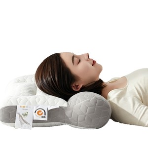 Oreiller de traction en latex pour le soutien du cou, ferme, rectangulaire, 70-80% latex, aide au sommeil thérapeutique, usage domestique pour adultes - Product Image 2