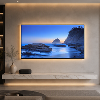 Téléviseur LED sans cadre noir OEM/ODM pour hôtel avec écran de 40 pouces, résolution 1080P, garantie 1 an