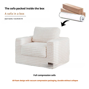Sofá De Compressão De Pano Embalado A Vácuo <span class=keywords><strong>China</strong></span> com Esponja Cheia De Lazer Simples Moderno Moldado Para Sala De Estar - Product Image 1