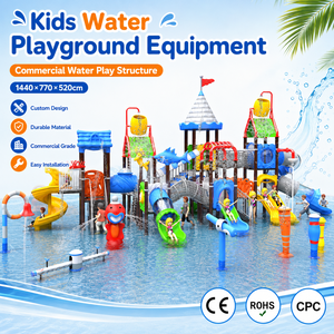Équipements de jeux aquatiques pour enfants pour parcs aquatiques commerciaux, hôtels, centres de villégiature et piscines extérieures - Product Image 1